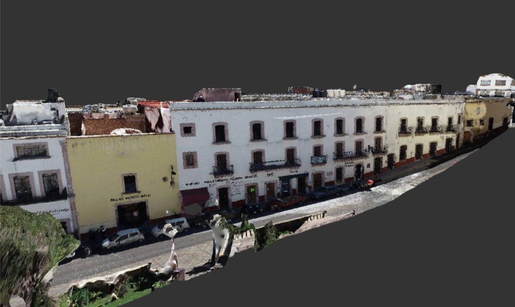 Nube de Puntos Edificio Histórico